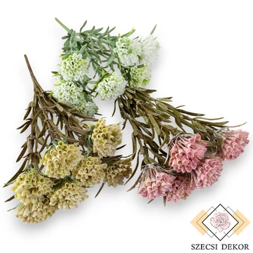 Mű zöld sóvirág csokor 7 szál 35 cm szemből
