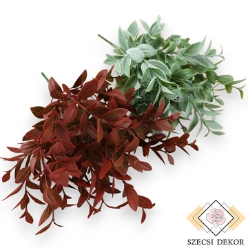 Mű zöld szurokfű csokor 5 szál 38 cm szemből