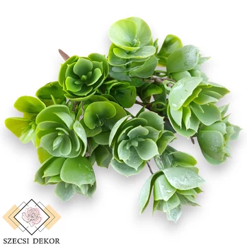 Mű zöld sedum tarnatum csokor 5 szál 31 cm - hamvas szemből