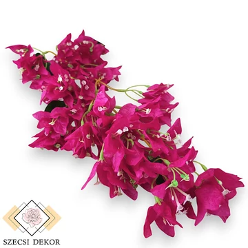 Mű murvafürt ág selyem 100 cm - magenta ferde