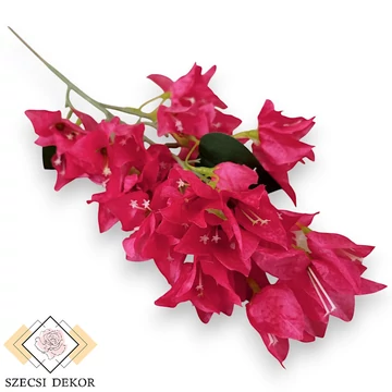 Mű murvafürt szál selyem 53 cm - sötétpink ferde