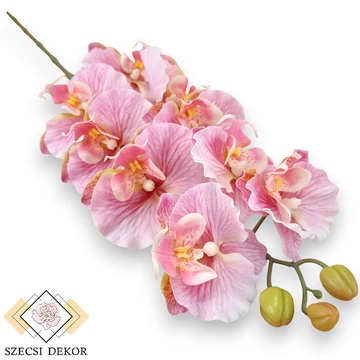 Mű pillekosbor szál bevonatos 99 cm - pink cirmos szemből