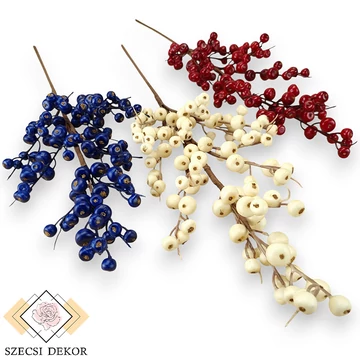 Mű kökény ág hungarocell 74 cm szemből