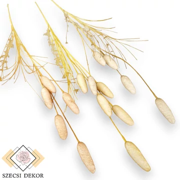 Mű tollkalász szál hungarocell 60 cm szemből