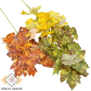 Mű juhar ág közepes selyem 69 cm szemből