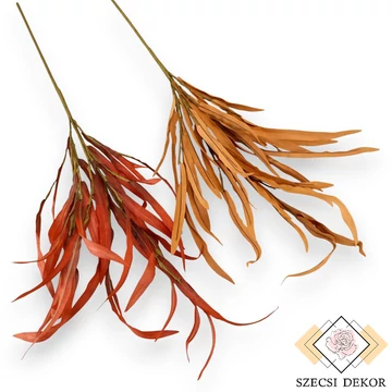 Mű eukaliptusz ág lándzsás közepes 70 cm szemből