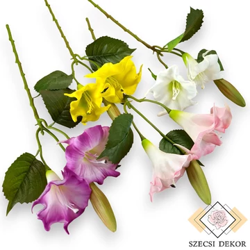 Mű maszlag szál 2 fejes gumi 68 cm szemből