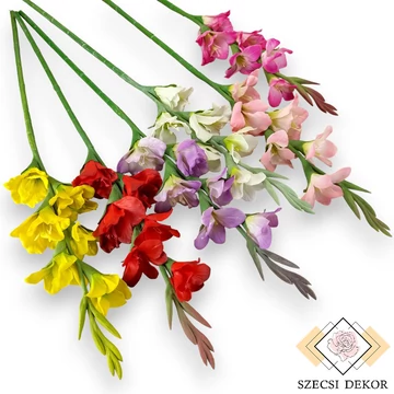 Mű kardvirág szál gumi 92 cm szemből