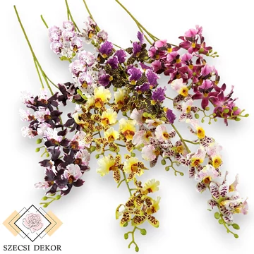 Mű zygopetalum szál bevonatos 80 cm szemből