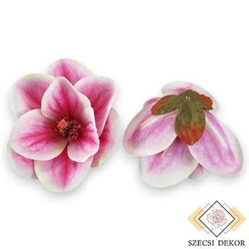 Mű liliomfa csomag bevonatos 11 cm 6 db - pink szemből