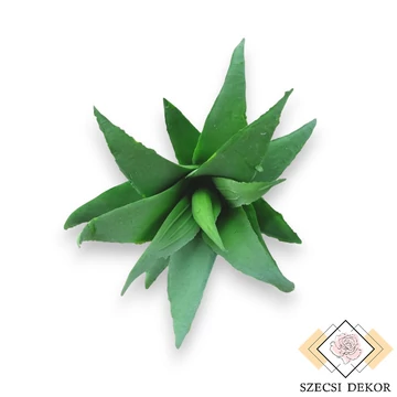 Mű mini aloe vera gumi 10 cm - hamvas szemből