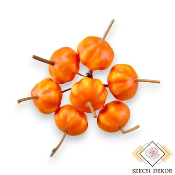 Mű csillagtök pikk 7 db 10 cm - narancs szemből