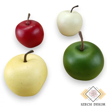 Mű alma csomag közepes 6 db hungarocell 6 cm szemből