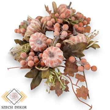 Mű őszi vegyes csomag tökkel 6 db 27 cm - narancs összes