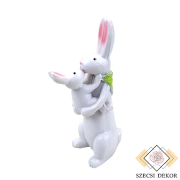 Nyúl pár figura - Zöld szemből