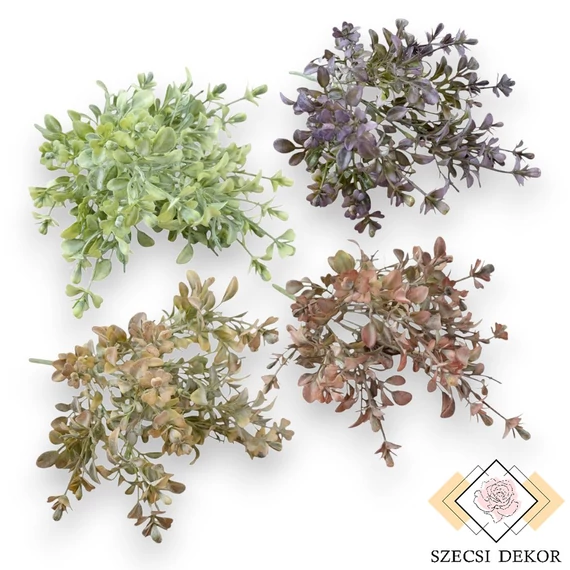 Mű zöld komlós lucerna csokor 6 szál 35 cm szemből