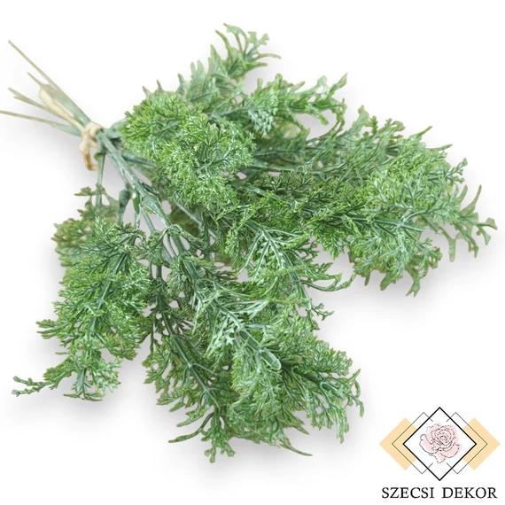 Mű zöld kömény köteg 6 szál 28 cm - hamvas szemből
