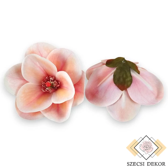 Mű liliomfa csomag bevonatos 11 cm 6 db - korall szemből