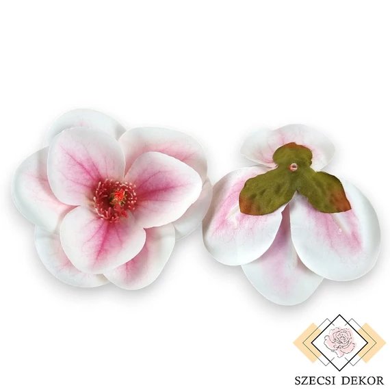 Mű liliomfa csomag bevonatos 11 cm 6 db - rózsaszín szemből