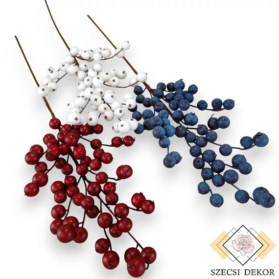 Mű berkenye ág hungarocell 61 cm szemből