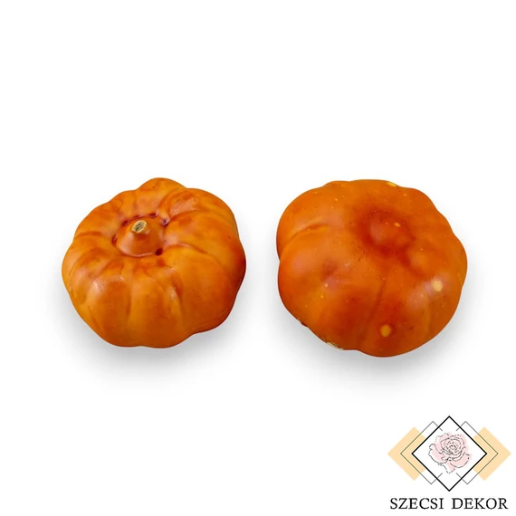 Mű muskotályos tök csomag kicsi hungarocell 4,5 cm 8 db - narancs szemből