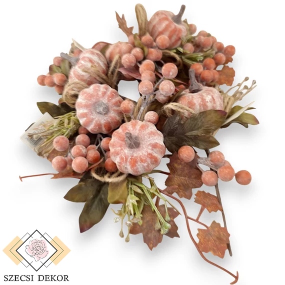 Mű őszi vegyes csomag tökkel 6 db 27 cm - narancs összes