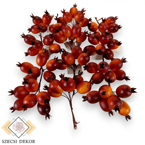 Mű vadalma csomag nagy 12 db 14 cm - sötétnarancs összes