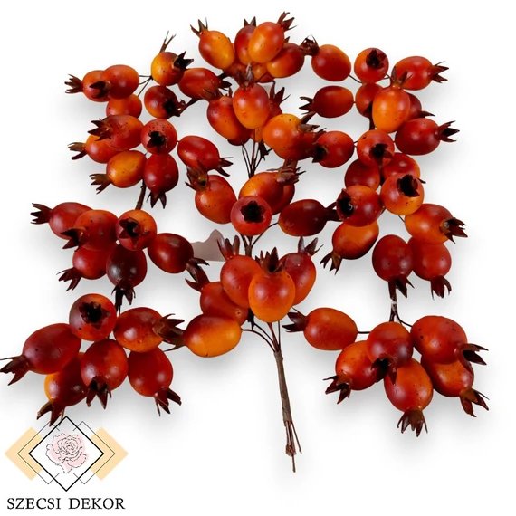 Mű vadalma csomag kicsi 12 db 13 cm - sötétnarancs összes