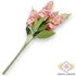 Kép 4/5 - Mű viola csokor selyem 5 szál 57 cm - pink cirmos hátul