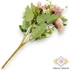 Kép 4/4 - Mű gerbera csokor közepes 7 szál selyem 34 cm - rózsaszín cirmos hátul