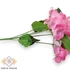 Kép 2/4 - Mű hortenzia csokor közepes 5 szál gumi 46 cm - pink közeli