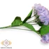 Kép 2/4 - Mű hortenzia csokor közepes 5 szál gumi 46 cm - lila közeli
