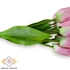 Kép 2/4 - Mű tulipán köteg nyíló 10 szál polifoam 51 cm - pink közeli