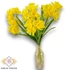Kép 2/4 - Mű bokros jonquil nárcisz köteg 3 szál gumi 38 cm - sárga álló