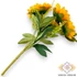 Kép 4/4 - Mű napraforgó bokor 9 szál selyem 40 cm - narancs hátul