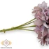 Kép 2/4 - Mű dália köteg szárított selyem 5 szál 29 cm - halványlila közeli