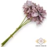 Kép 4/4 - Mű dália köteg szárított selyem 5 szál 29 cm - halványlila hátul