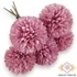 Kép 1/3 - Mű díszhagyma köteg 5 szál selyem 29 cm - halványlila szemből
