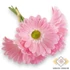 Kép 1/3 - Mű gerbera köteg kicsi 6 szál polifoam 27 cm - rózsaszín ferde