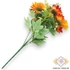 Kép 4/4 - Mű gerbera bokor selyem 11 szál 52 cm - narancs hátul