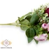Kép 2/3 - Mű ranunculus vegyes csokor 5 szál selyem 33 cm - bíbor-viola közeli