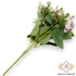 Kép 3/3 - Mű ranunculus vegyes csokor 5 szál selyem 33 cm - bíbor-viola hátul