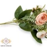 Kép 2/3 - Mű ranunculus vegyes csokor 5 szál selyem 33 cm - pompadúr-púder közeli