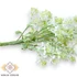 Kép 3/4 - Mű zöld útszéli zsázsa csokor 7 szál 33 cm - fehér váltó
