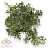 Kép 1/3 - Mű zöld útszéli zsázsa csokor 7 szál 33 cm - sötétzöld szemből