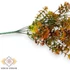 Kép 2/3 - Mű zöld kisfejű sedum csokor 5 szál 33 cm - sötétnarancs oldalt