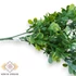 Kép 2/3 - Mű zöld japán fagyal csokor 6 szál 30 cm - fehér közeli