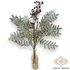 Kép 4/4 - Mű zöld pleopeltis polypodioides köteg 3 szál antik 50 cm - sötétzöld álló