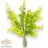 Kép 2/4 - Mű zöld elefántcserje bokor 7 szál 36 cm - sárga álló