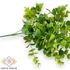 Kép 2/4 - Mű zöld ráncos törpebors csokor 5 szál 38 cm - zöld közeli